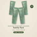 HAVEN Daily Brightening Sunscreen SPF 50 PA+++ — Family Pack (4 Tubes)