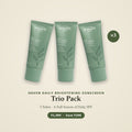 HAVEN Daily Brightening Sunscreen SPF 50 PA+++ — Trio Pack (3 Tubes)