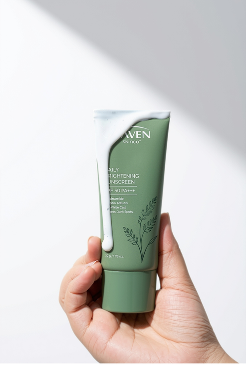 HAVEN Daily Brightening Sunscreen SPF 50 PA+++ — Bulk Pack (5 Tubes)